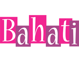 Bahati whine logo