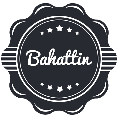 Bahattin badge logo