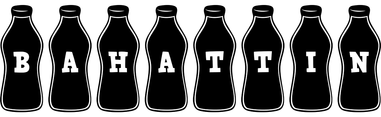 Bahattin bottle logo