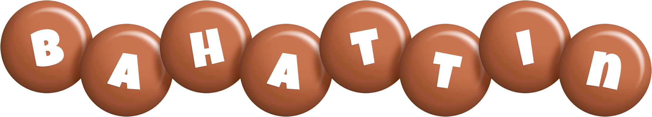 Bahattin candy-brown logo