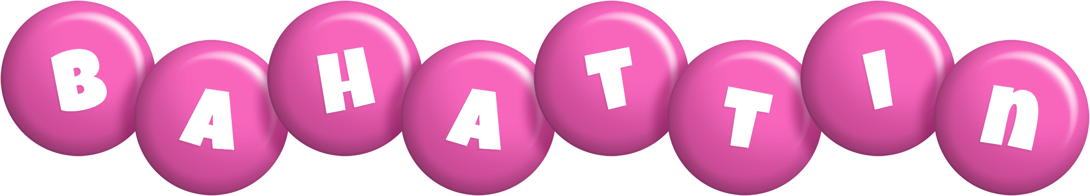 Bahattin candy-pink logo
