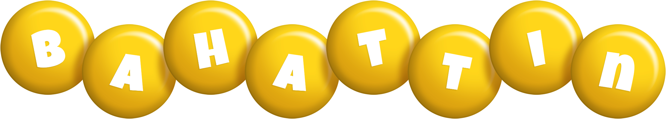 Bahattin candy-yellow logo
