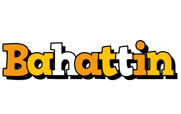 Bahattin cartoon logo