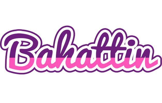 Bahattin cheerful logo