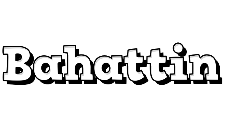 Bahattin snowing logo