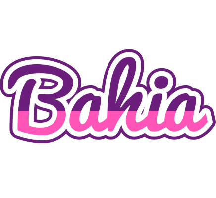 Bahia cheerful logo