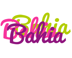 Bahia flowers logo