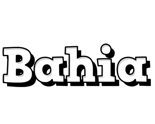 Bahia snowing logo