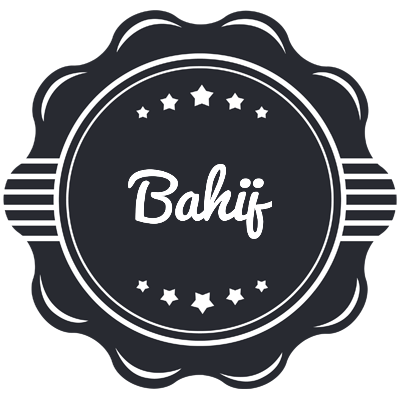 Bahij badge logo
