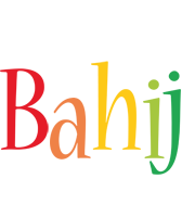 Bahij birthday logo