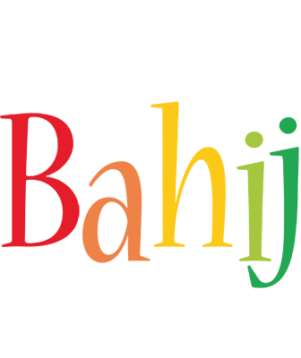 Bahij birthday logo