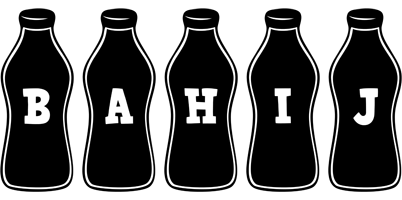Bahij bottle logo