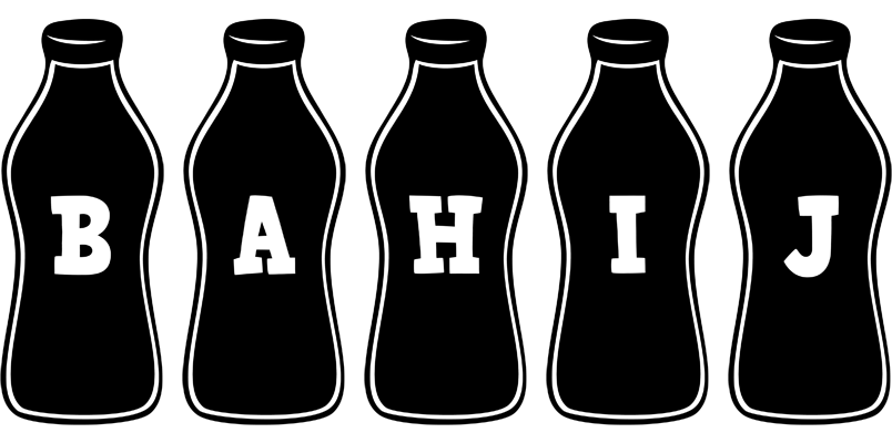 Bahij bottle logo