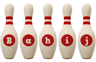 Bahij bowling-pin logo