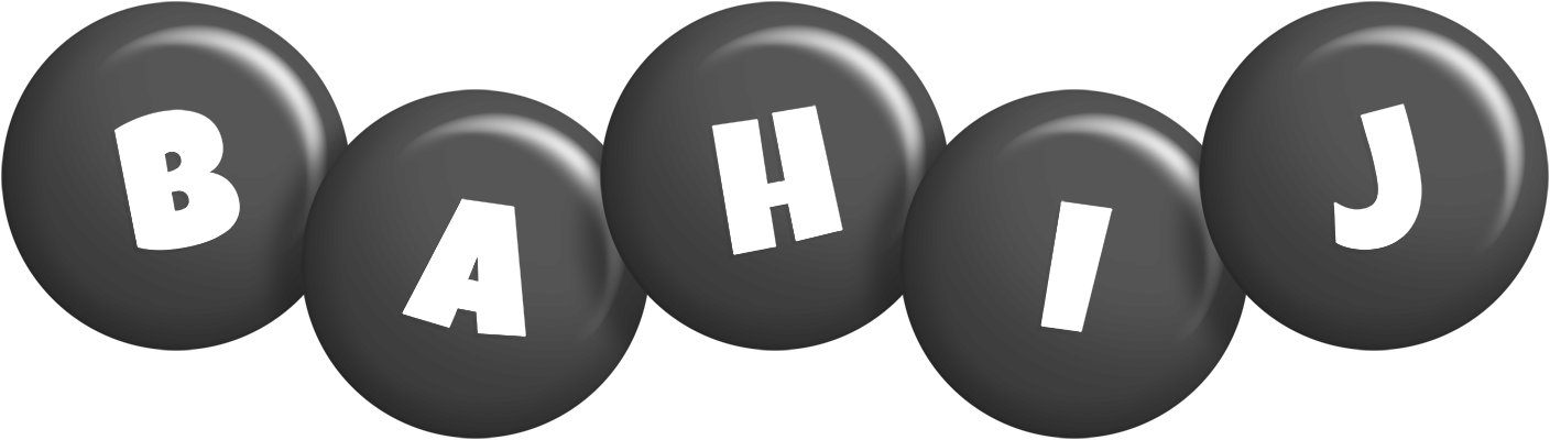 Bahij candy-black logo