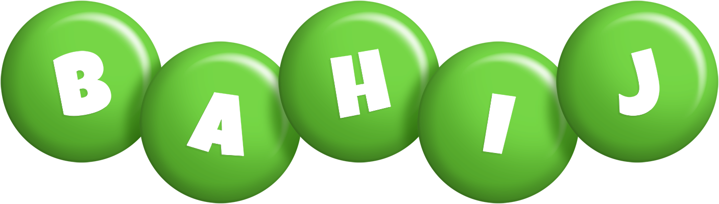 Bahij candy-green logo