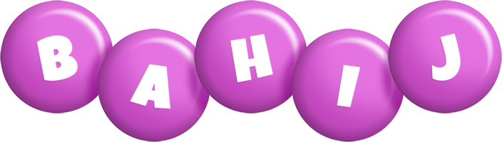 Bahij candy-purple logo