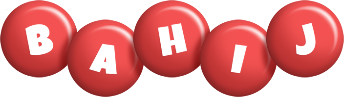 Bahij candy-red logo