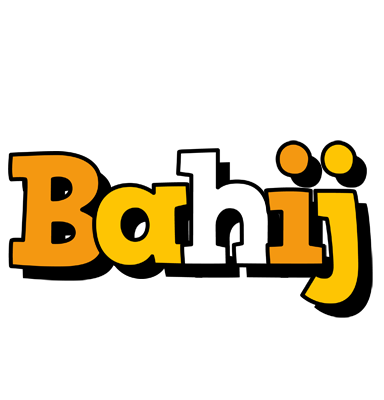 Bahij cartoon logo