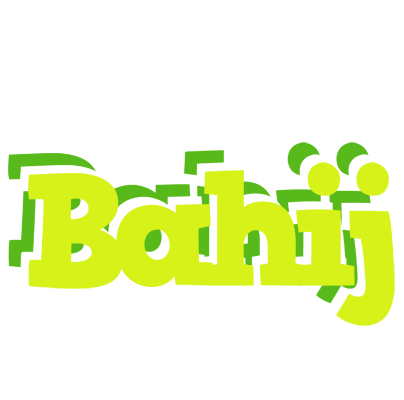 Bahij citrus logo