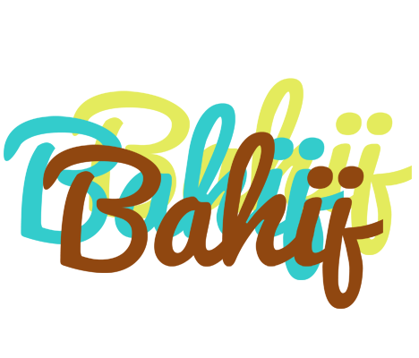 Bahij cupcake logo