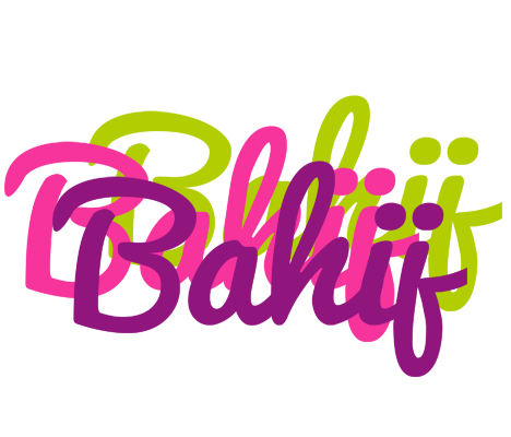 Bahij flowers logo