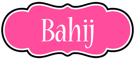 Bahij invitation logo