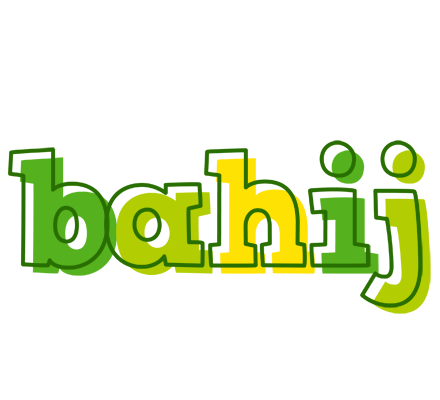Bahij juice logo