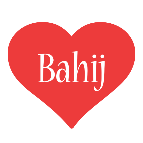 Bahij love logo