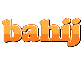 Bahij orange logo