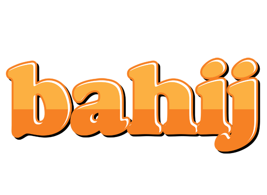 Bahij orange logo