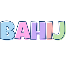 Bahij pastel logo