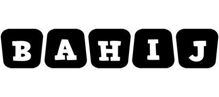 Bahij racing logo