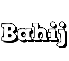 Bahij snowing logo