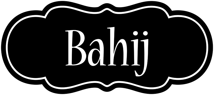 Bahij welcome logo