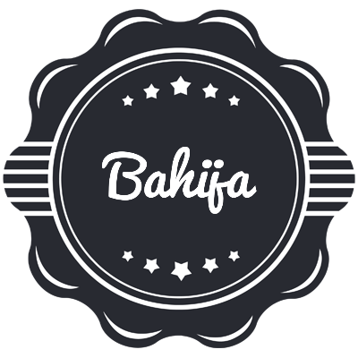Bahija badge logo