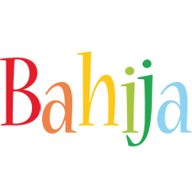 Bahija birthday logo