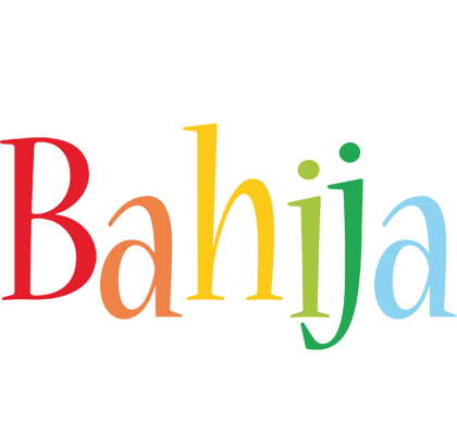 Bahija birthday logo