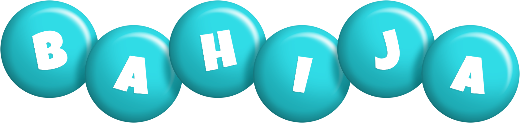 Bahija candy-azur logo