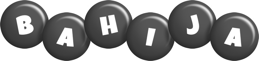 Bahija candy-black logo