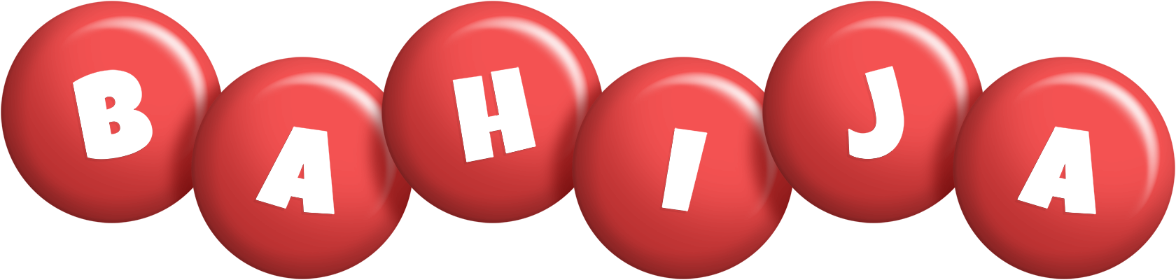 Bahija candy-red logo
