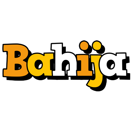 Bahija cartoon logo