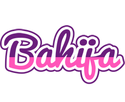 Bahija cheerful logo