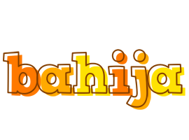 Bahija desert logo