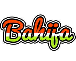 Bahija exotic logo