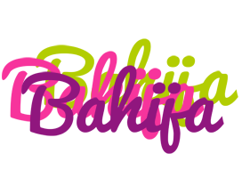 Bahija flowers logo