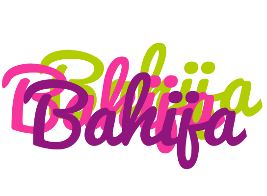 Bahija flowers logo