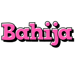 Bahija girlish logo