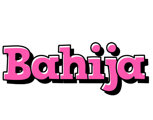 Bahija girlish logo