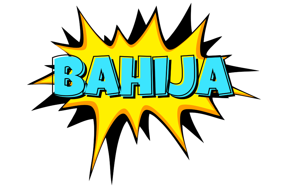 Bahija indycar logo